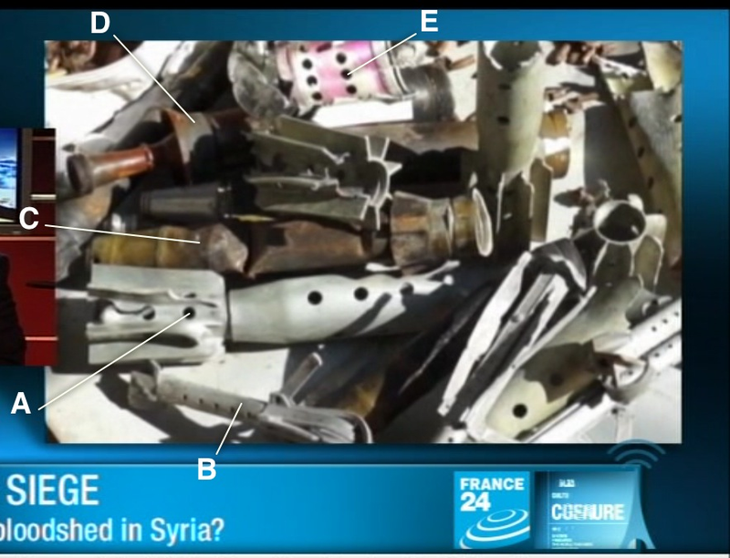Illustration for article titled All the Weapons Used by the Syrian Regime Against Homs